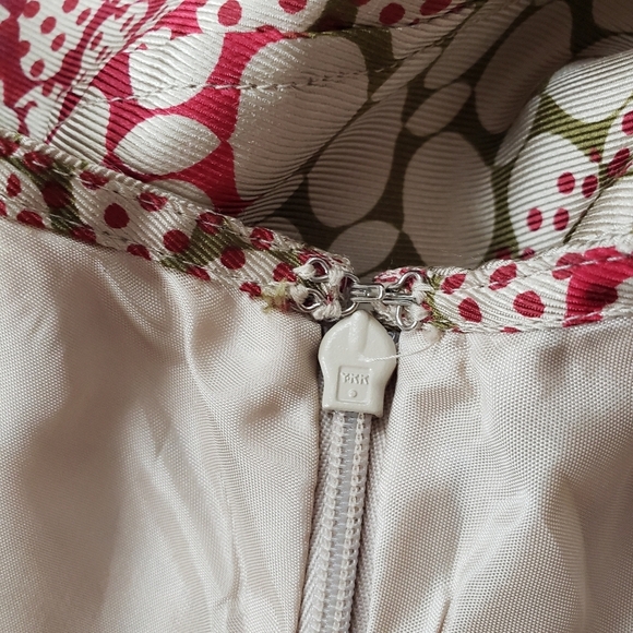 City DKNY Women's Silk Multicolor Skirt Size 8 - Picture 7 of 9